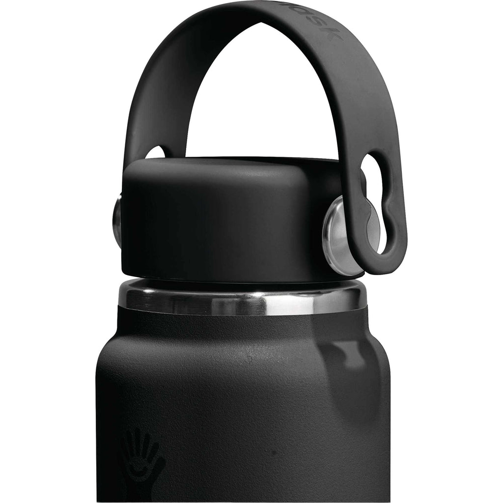 Hydro Flask Micro Hydro Mini Bottle with FlexClip, 13.5 oz Laser Engraving - Black - Photo 3