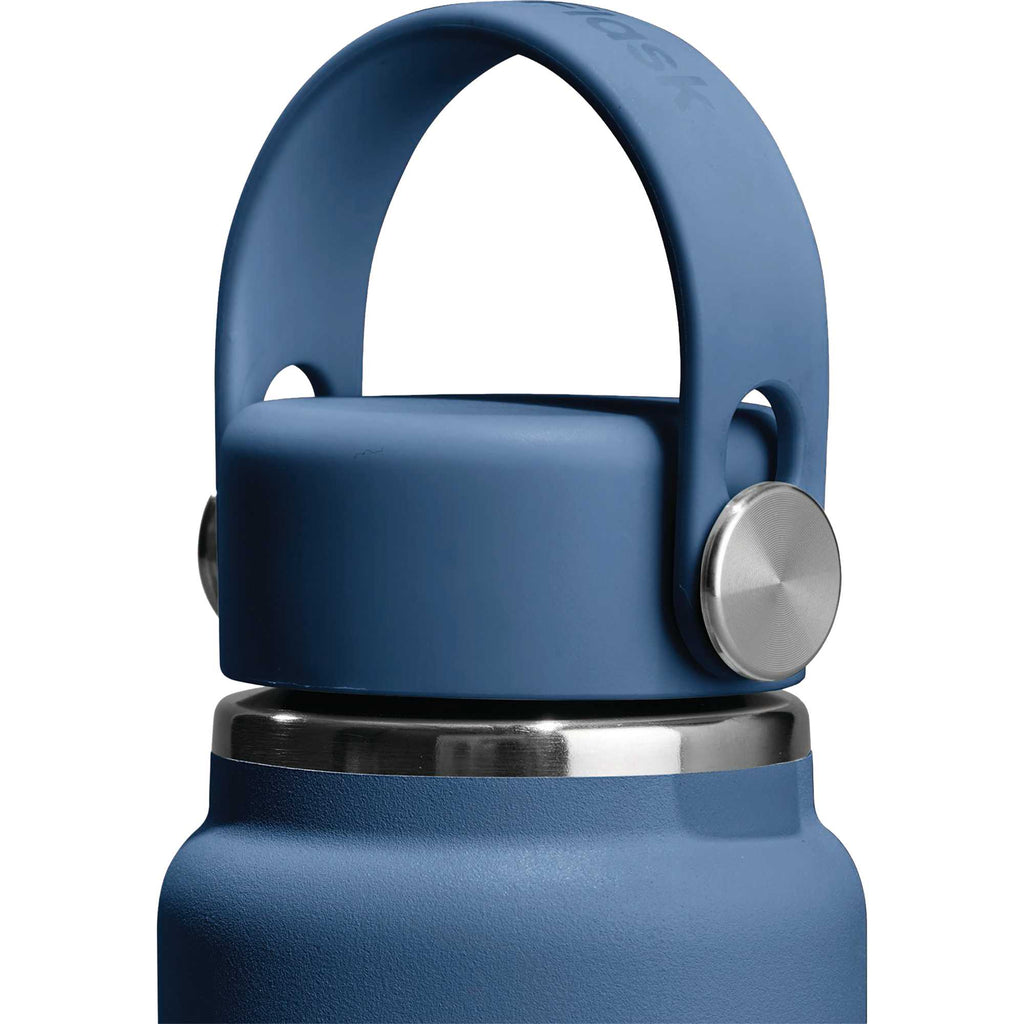 Hydro Flask Micro Hydro Mini Bottle with FlexClip, 13.5 oz Laser Engraving - Harbor Blue - Photo 3