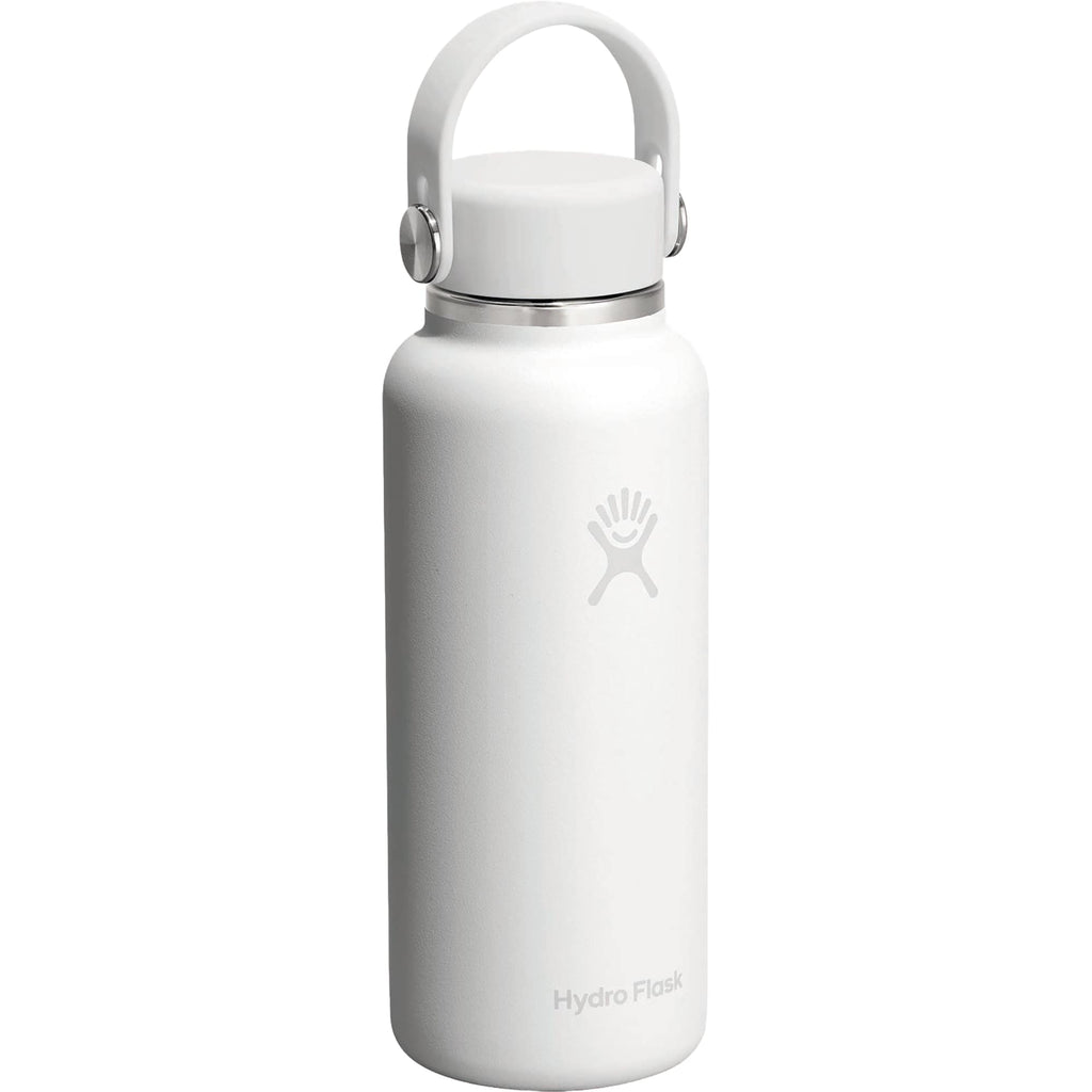 Hydro Flask Micro Hydro Mini Bottle with FlexClip, 13.5 oz Laser Engraving - White - Photo 2