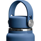 Hydro Flask Micro Hydro Mini Bottle with FlexClip, 6.7 oz Laser Engraving - Harbor Blue - Front Detail 2