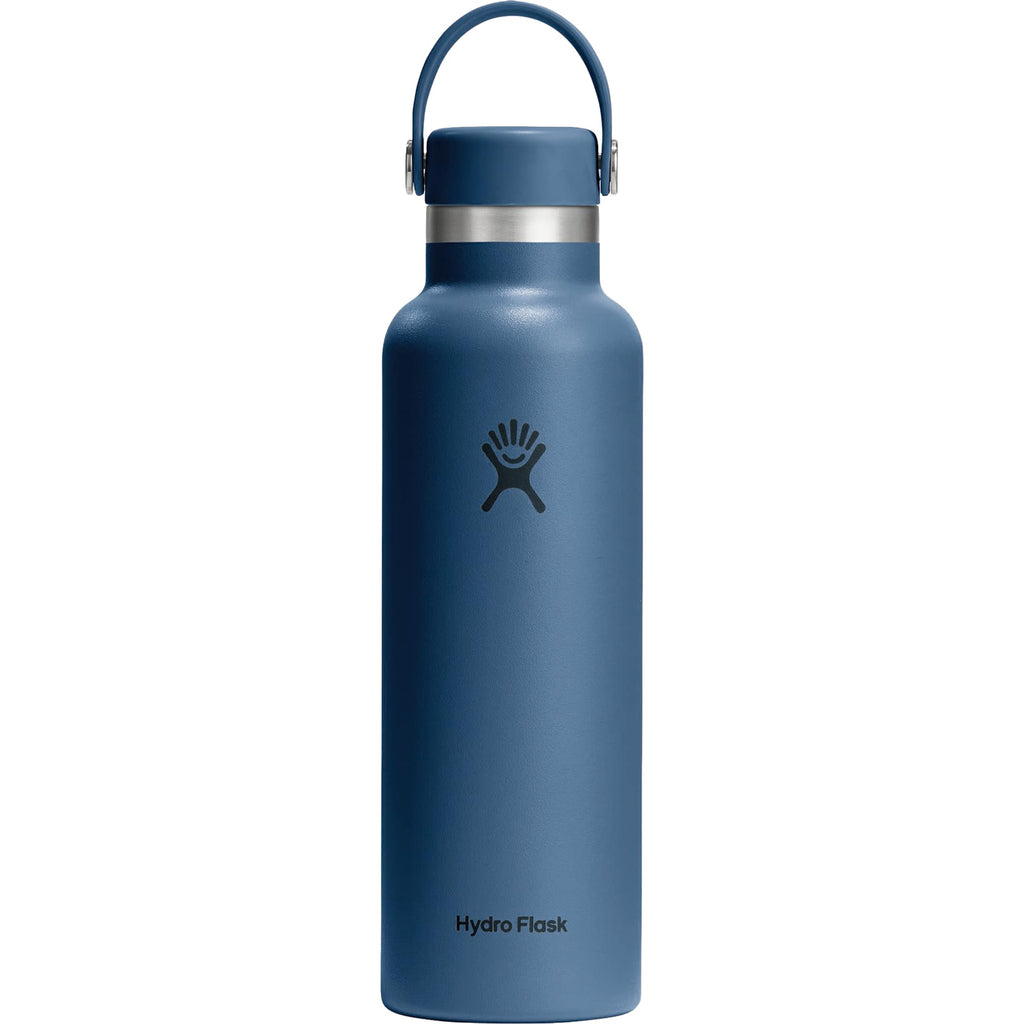 Hydro Flask Standard Mouth Bottle with Flex Cap, 21 oz Full Color - Harbor Blue - Photo 2