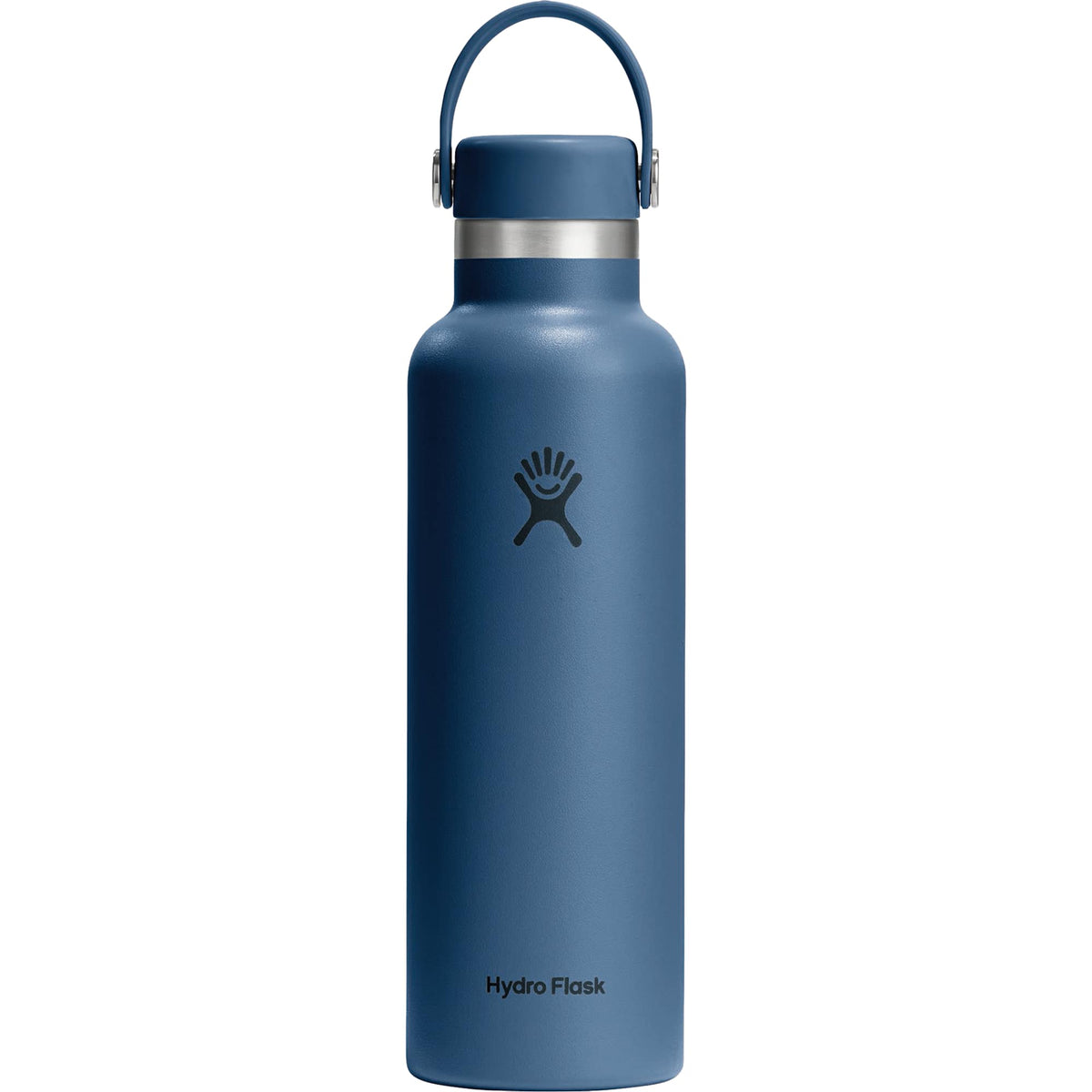 Hydro Flask Standard Mouth Bottle with Flex Cap, 21 oz Full Color - Harbor Blue - Photo 2