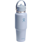 Hydro Flask Travel Bottle with Flex Straw Cap, 32 oz Full Color - Surf - Right Angle