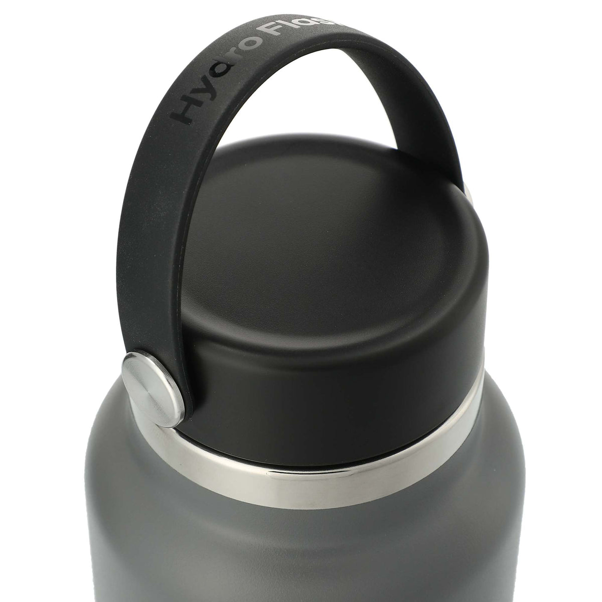Hydro Flask Wide Mouth Bottle with Flex Cap, 32 oz Full Color - Stone - Right Angle