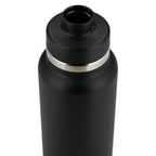 Hydro Flask Wide Mouth Bottle with Flex Chug Cap, 32 oz Full Color - Black - Top 2