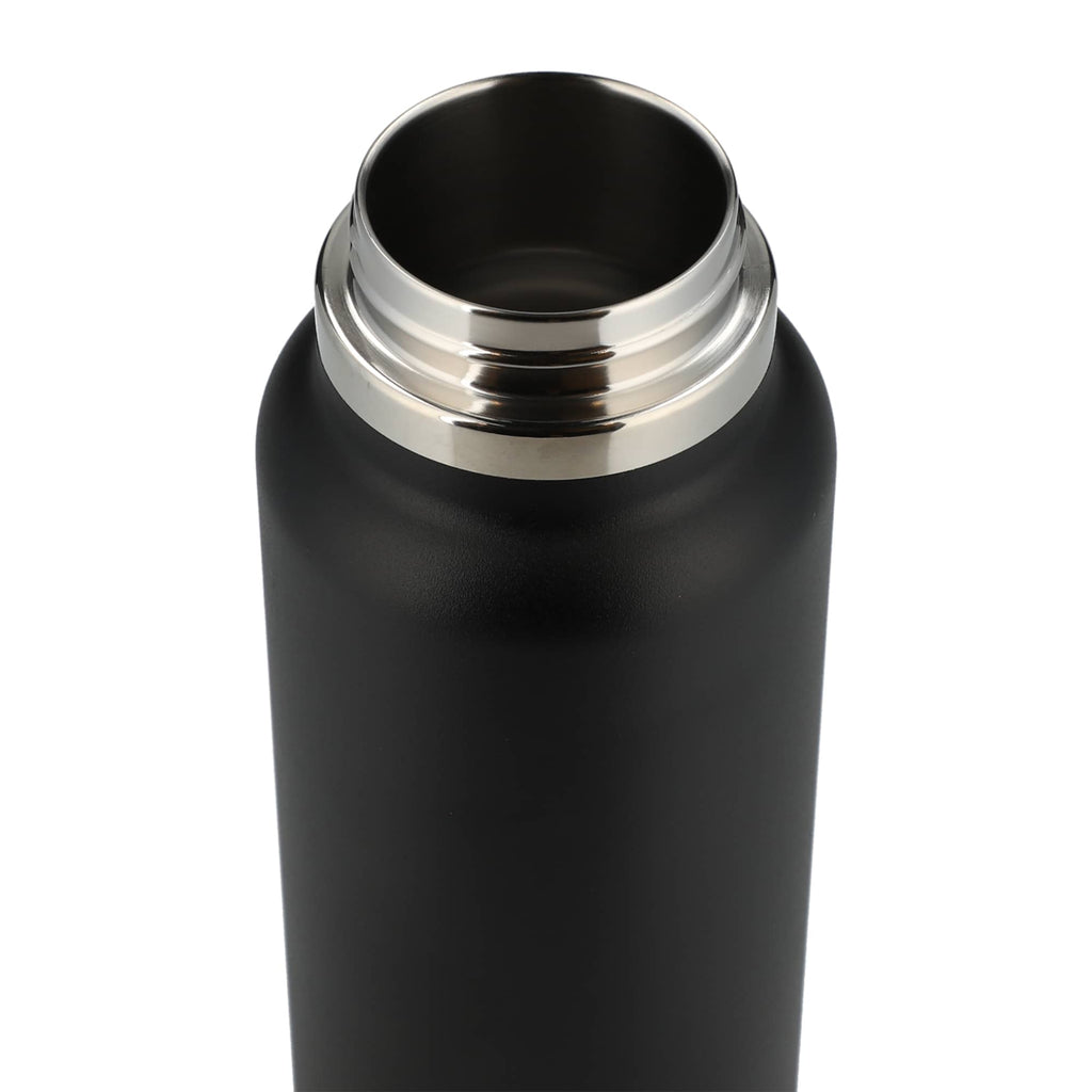 Hydro Flask Wide Mouth Bottle with Flex Chug Cap, 32 oz Full Color - Black - Top 3