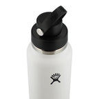 Hydro Flask Wide Mouth Bottle with Flex Chug Cap, 32 oz Full Color - White - Top 3