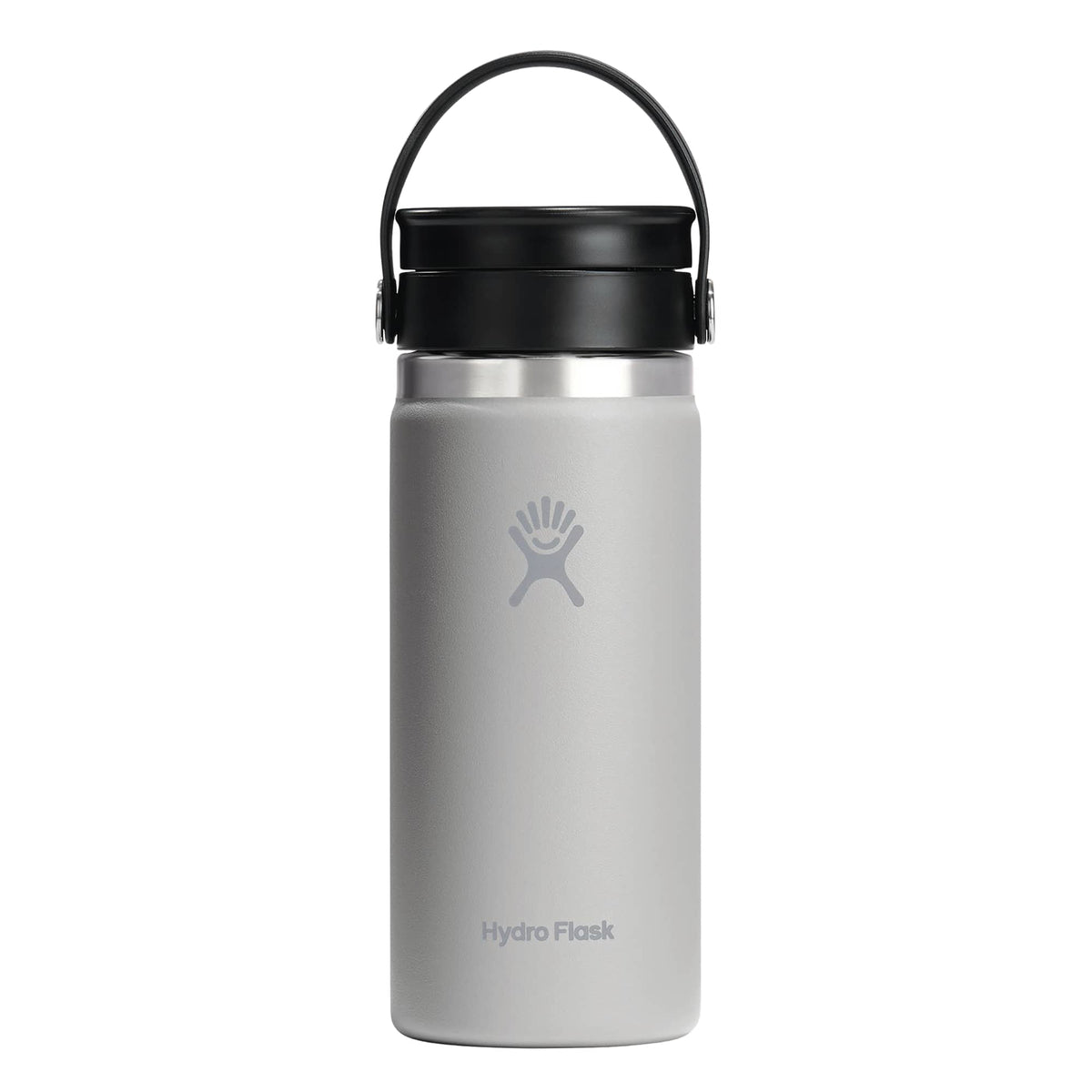 Hydro Flask Wide Mouth Bottle with Flex Sip Lid, 16 oz Laser Engraving - Birch - Back