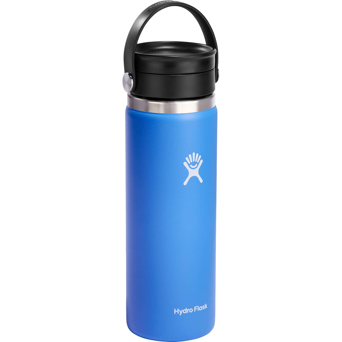 Hydro Flask Wide Mouth Bottle with Flex Sip Lid, 20 oz Full Color - Cascade - Right Angle