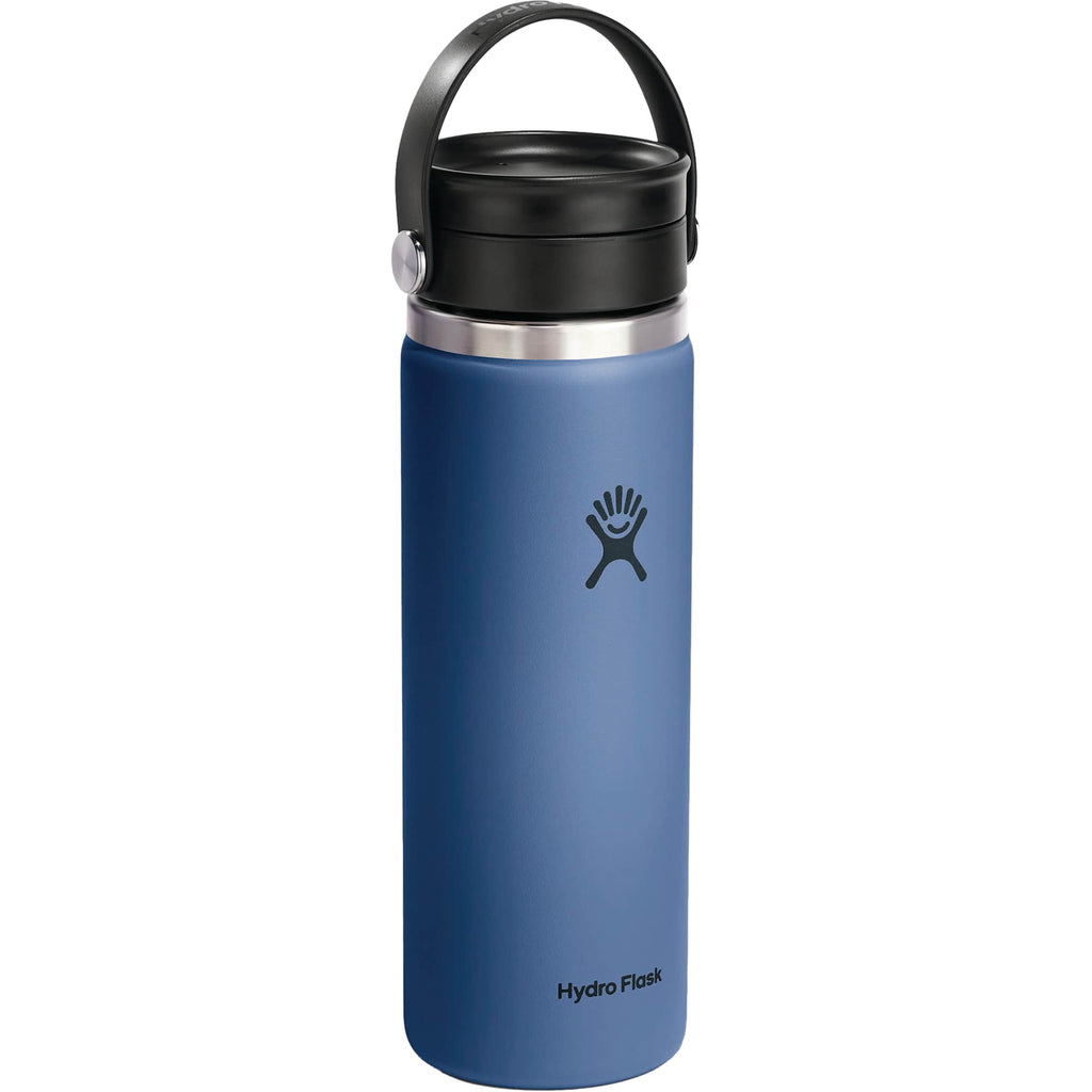 Hydro Flask Wide Mouth Bottle with Flex Sip Lid, 20 oz Full Color - Harbor Blue - Photo 3
