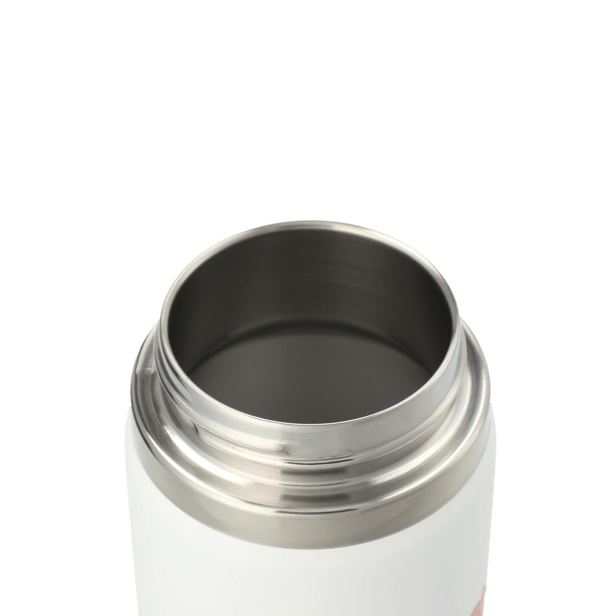 Hydro Flask Wide Mouth Bottle with Flex Sip Lid, 20 oz Full Color - White - Right Angle 3
