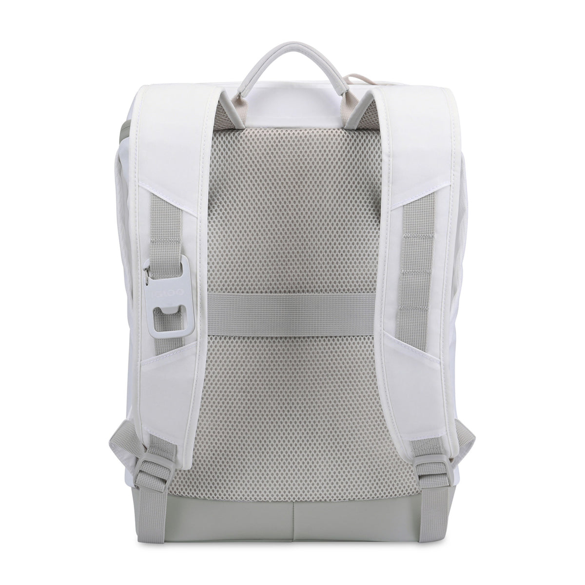Igloo Day Chiller Recycled Backpack Cooler, 24 Cans Embroidery - Cloud White - View 4