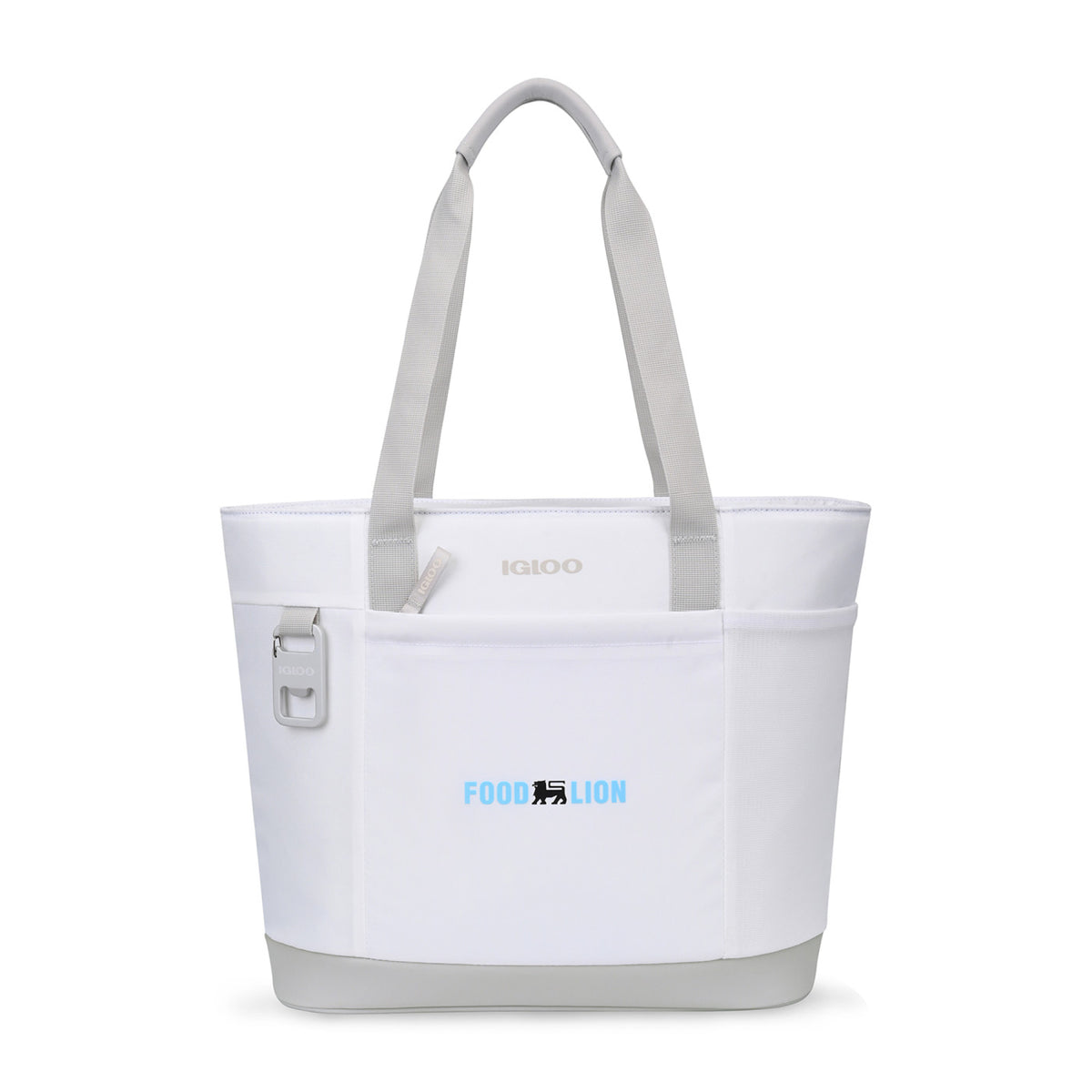Igloo Day Chiller Recycled Tote Cooler, 20 Cans Embroidery - Cloud White - View 1