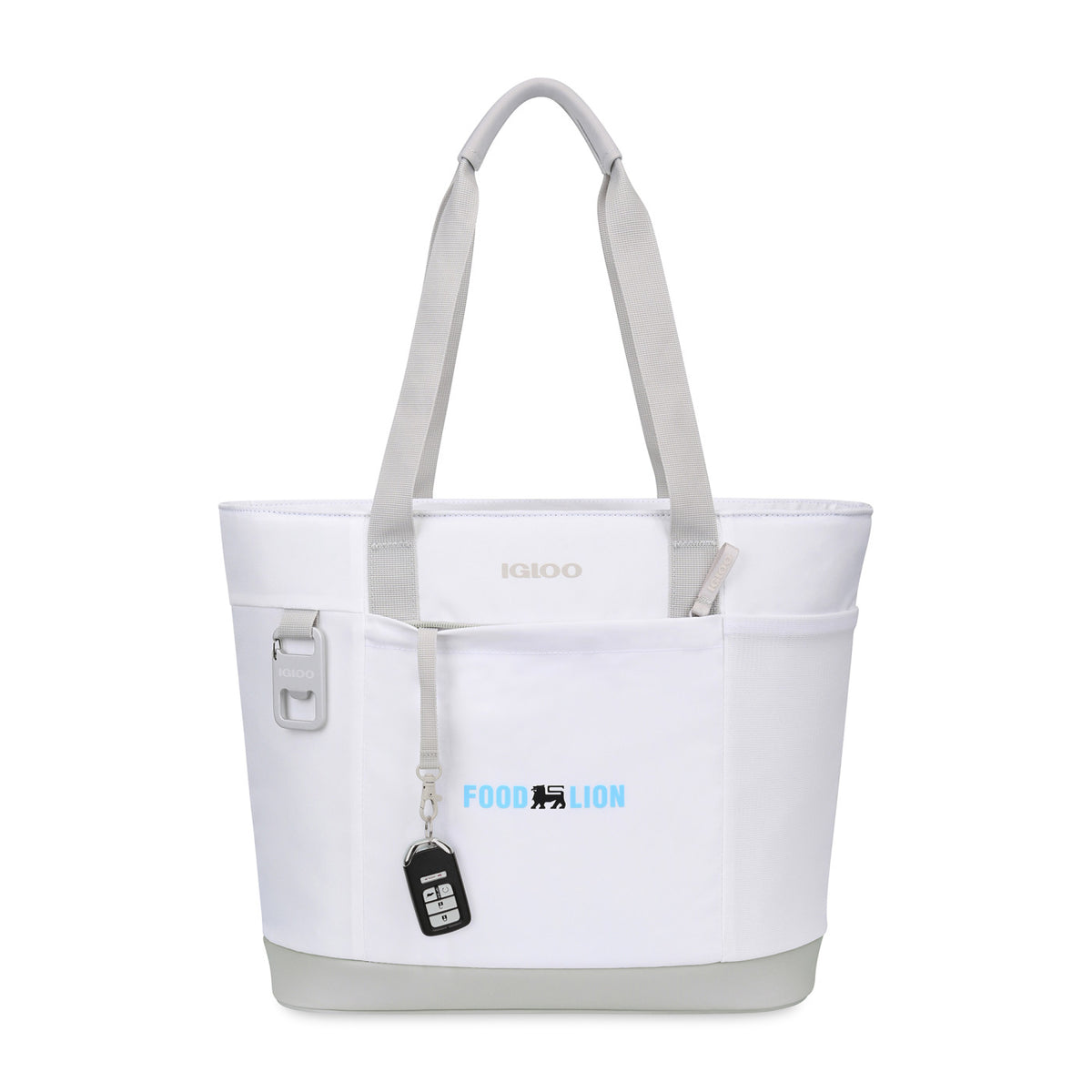 Igloo Day Chiller Recycled Tote Cooler, 20 Cans Embroidery - Cloud White - View 4