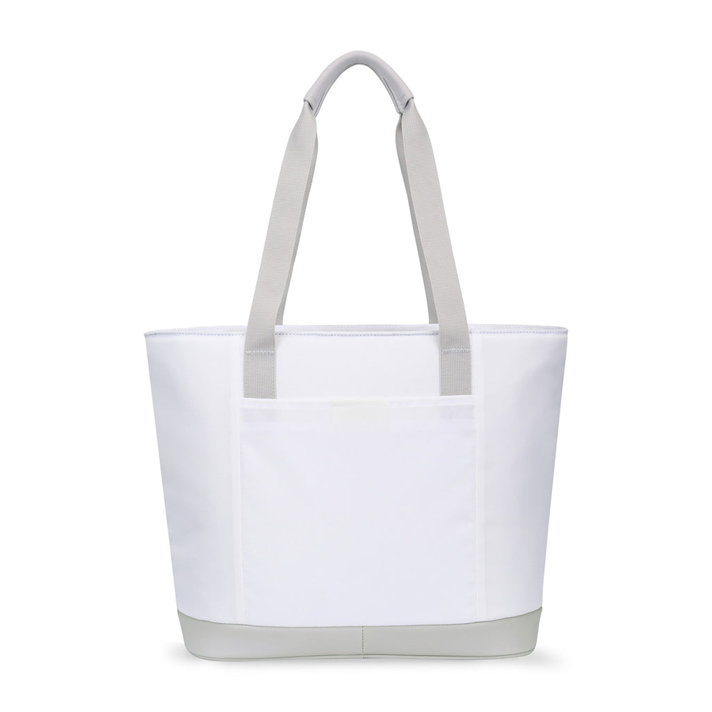 Igloo Day Chiller Recycled Tote Cooler, 20 Cans Embroidery - Cloud White - View 7