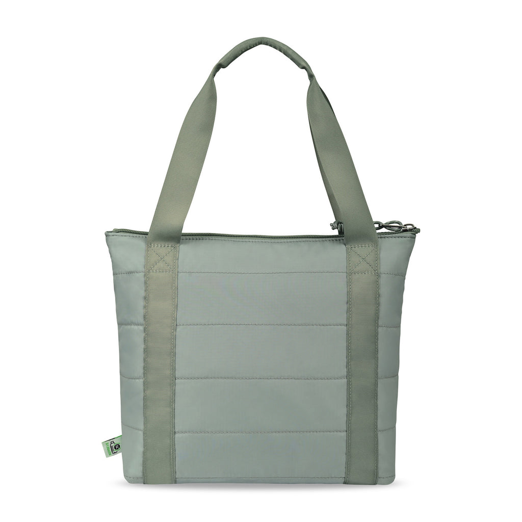 Igloo Packable Puffer Cooler Bag, 10 Cans Transfer - Aqua Gray - View 2