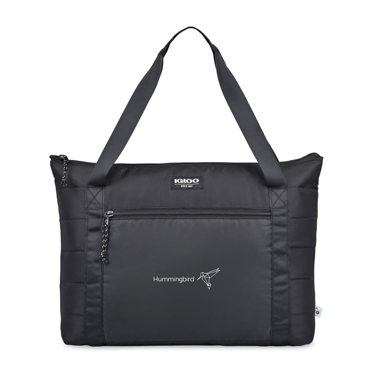 Igloo Packable Puffer Cooler Bag, 20 Cans Transfer - Black - View 1