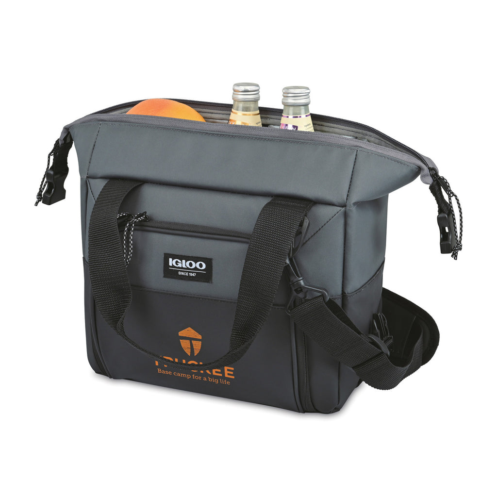 Igloo Seadrift Snap Down Cooler, 12 Cans - Black-Grey - View 3