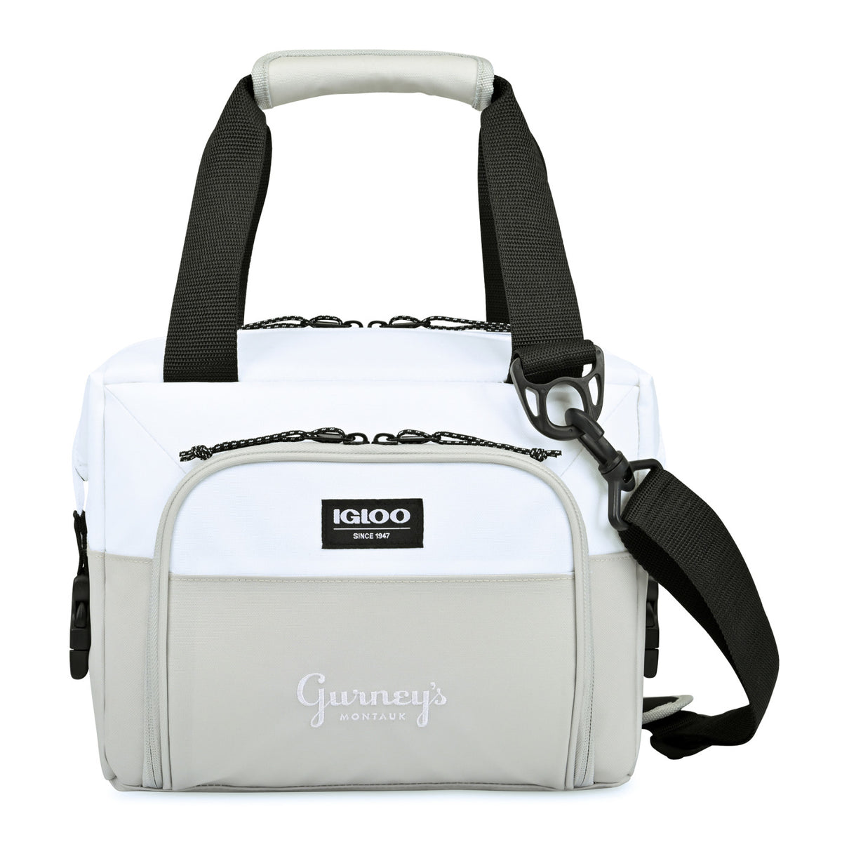 Igloo Seadrift Snap Down Cooler, 12 Cans - White-Grey - View 1