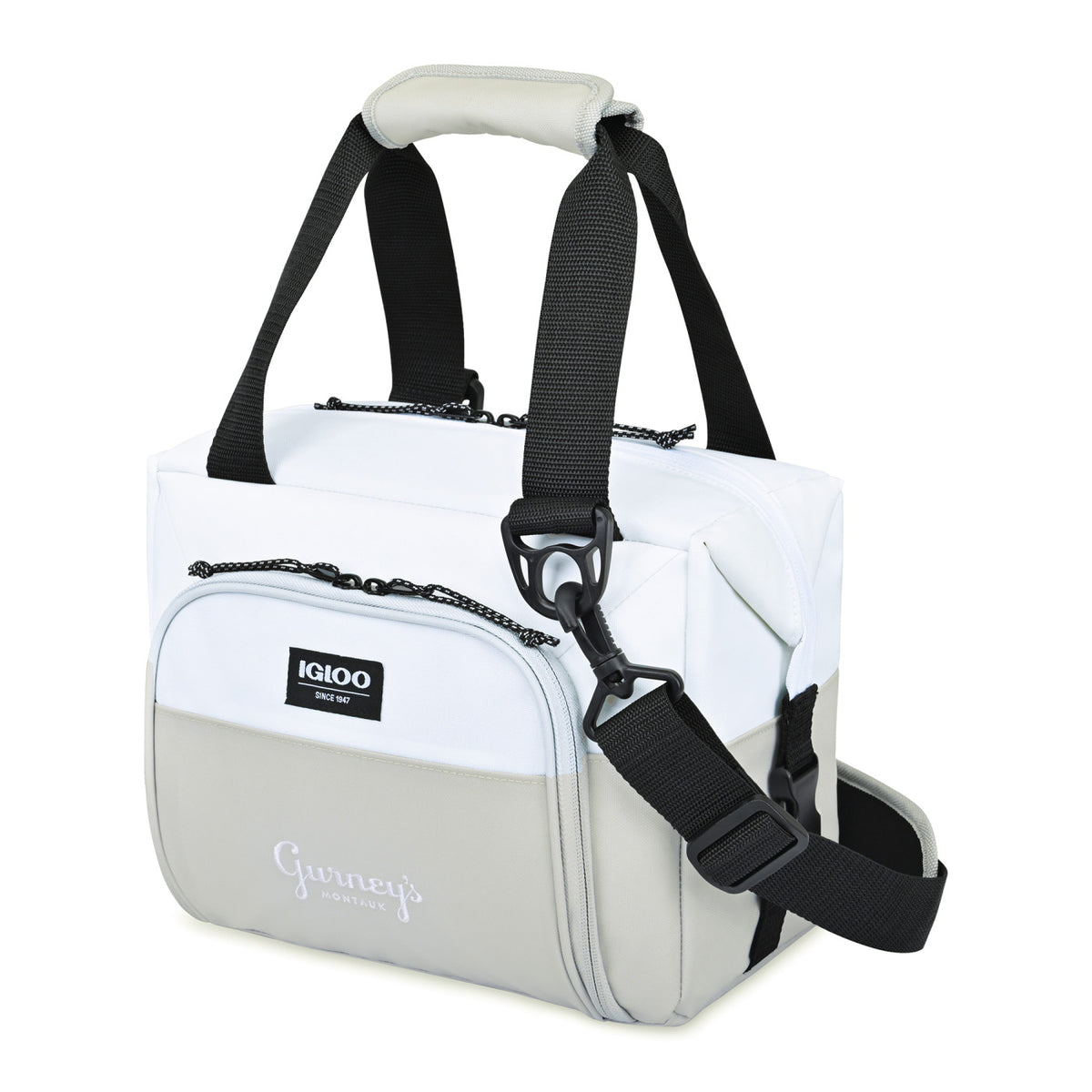Igloo Seadrift Snap Down Cooler, 12 Cans - White-Grey - View 3