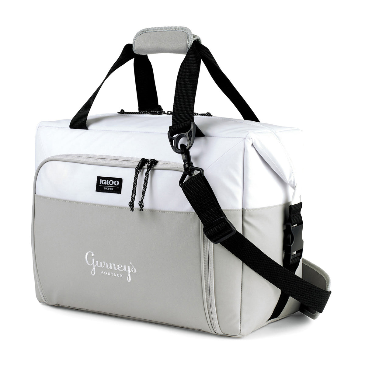 Igloo Seadrift Snap Down Cooler, 36 Cans - White-Grey - View 2