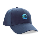 Impact Recycled Cotton Cap, 6 Panel Embroidery - Navy - View 1