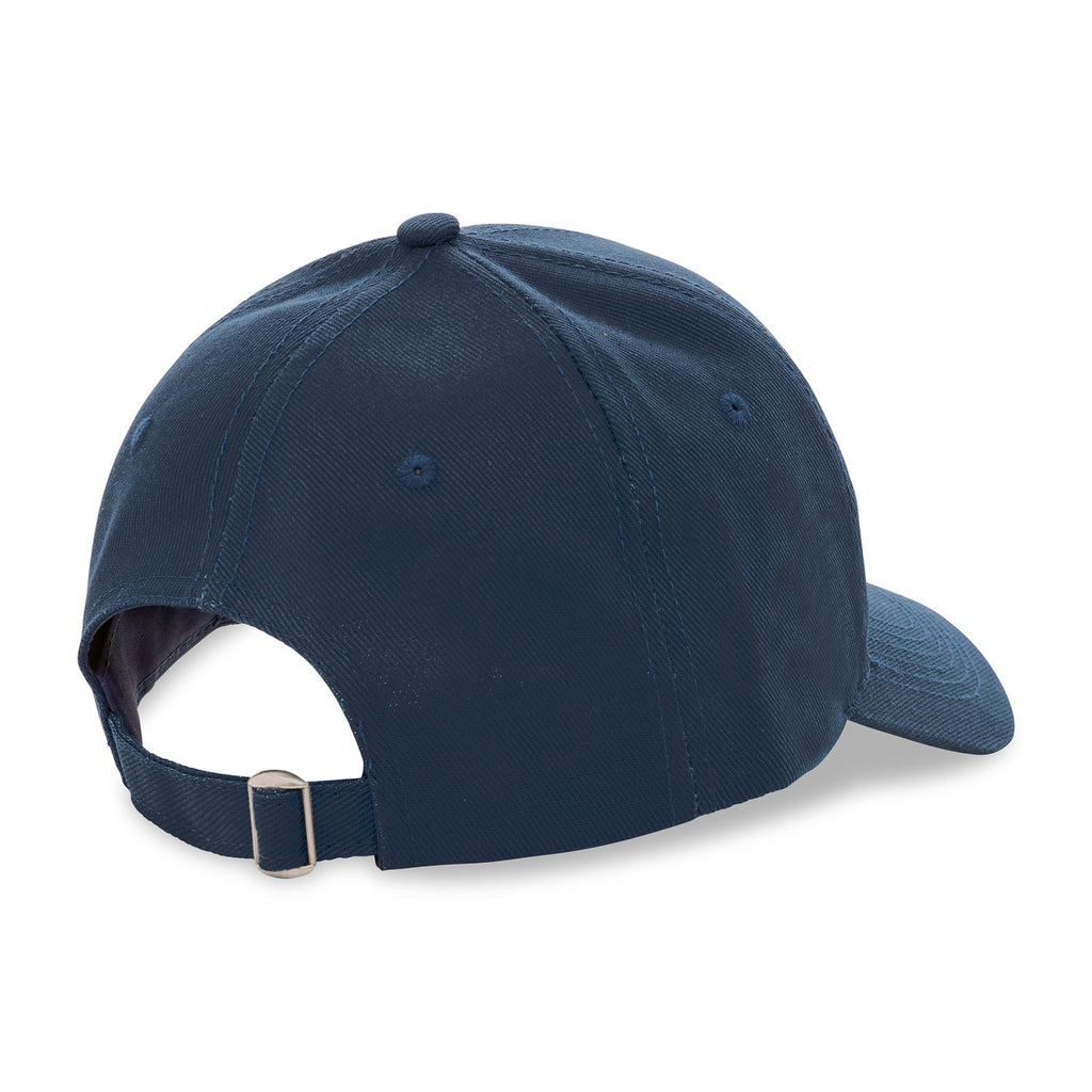 Impact Recycled Cotton Cap, 6 Panel Embroidery - Navy - View 9