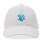Impact Recycled Cotton Cap, 6 Panel Embroidery - White - View 9