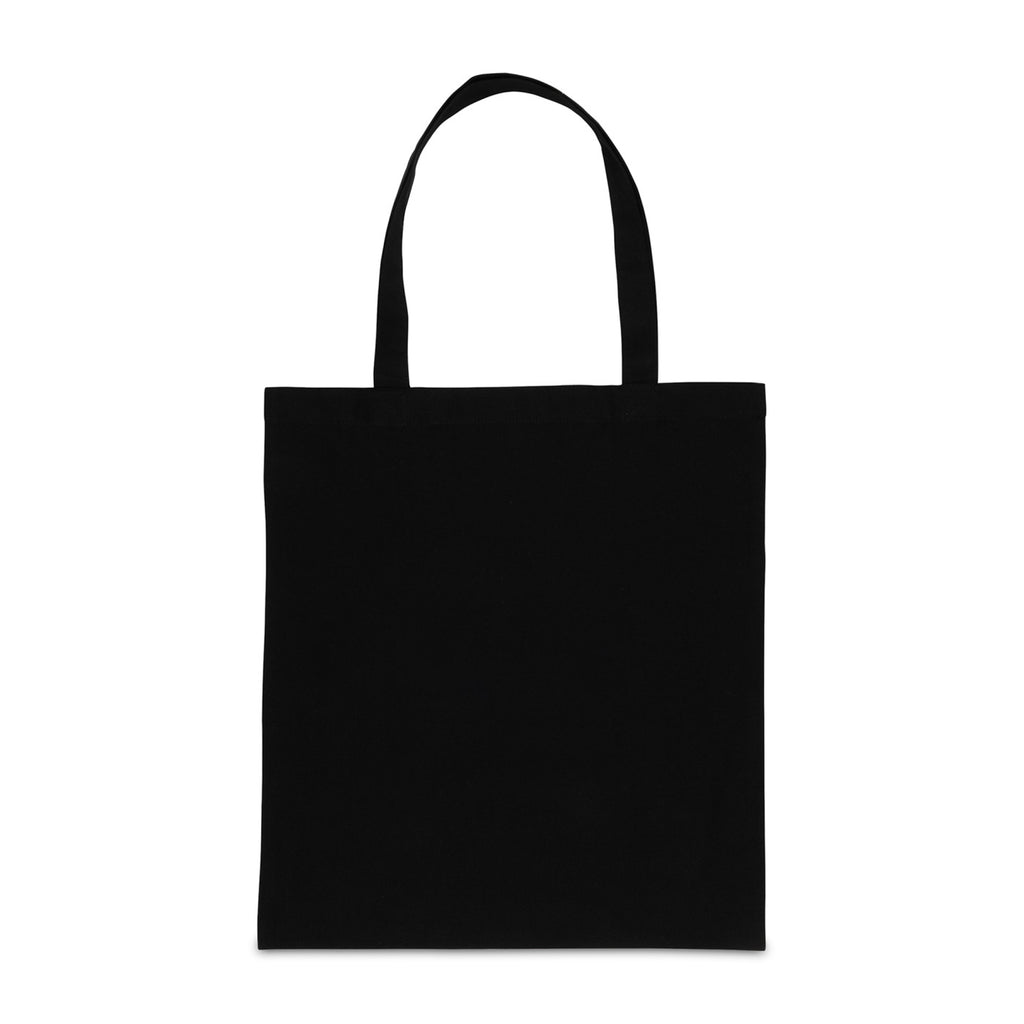 Impact Recycled Cotton Tote with Gusset, 145 gsm Transfer - Black - View 2