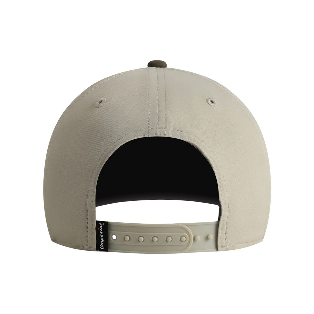 Imperial The Persimmon Two-Tone Cap Full Color - Putty/ Olive Green - Back