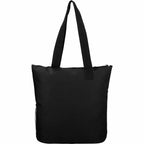 Infinity Convention Tote with Key Ring Embroidery - Black - Back