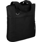 Infinity Convention Tote with Key Ring Embroidery - Black - Right Angle 2