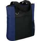 Infinity Convention Tote with Key Ring Embroidery - Navy - Right Angle 2