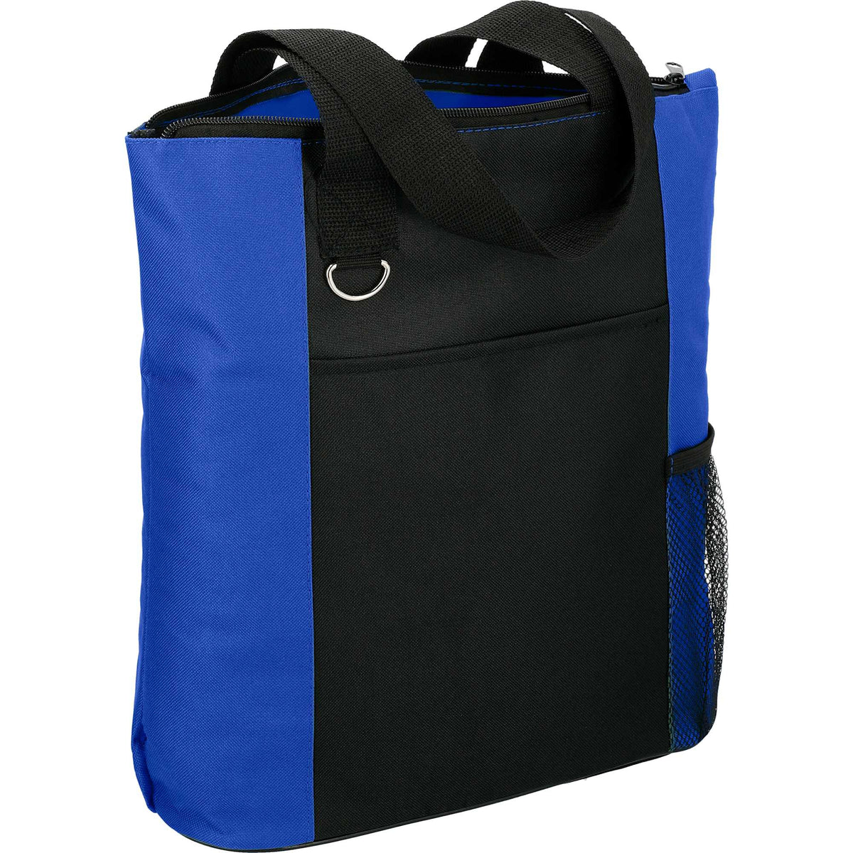 Infinity Convention Tote with Key Ring Embroidery - Royal Blue - Right Angle 2