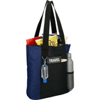 Infinity Convention Tote with Key Ring Full Color - Navy - Photo 2