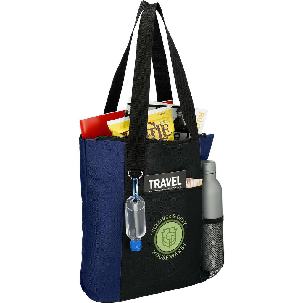 Infinity Convention Tote with Key Ring Full Color - Navy - Photo