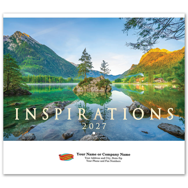 Inspirations Spiral Wall Calendar in Full Color