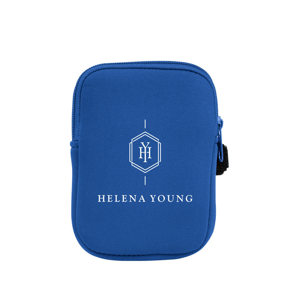 Intrepid Pouch for Water Bottles - Royal Blue - Silk Screen