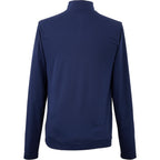 Izu Everything Eco Stretch Quarter Zip for Men Embroidery - Vintage Navy - Back