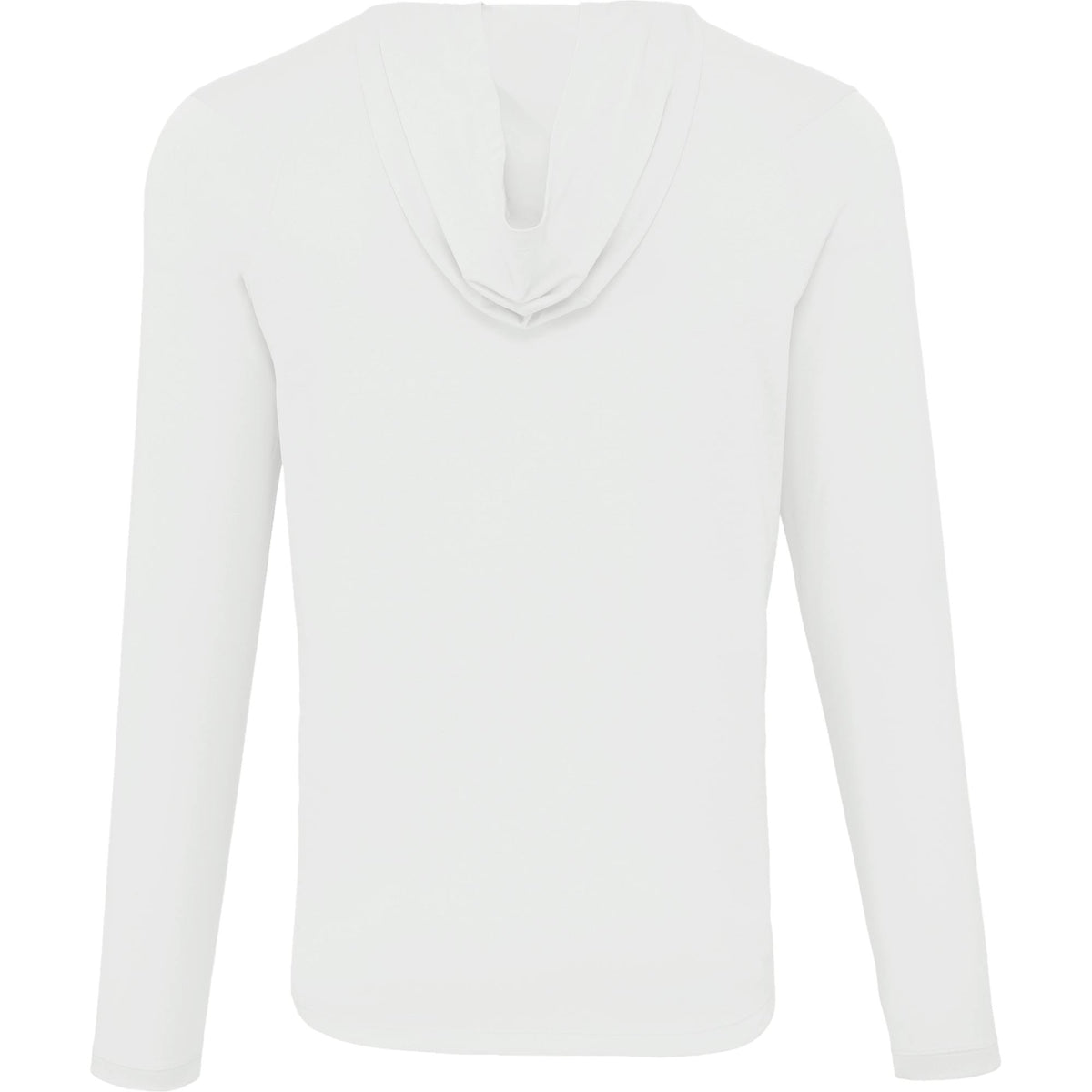 Izu Everything Performance Hoodie for Men Embroidery - White - Back