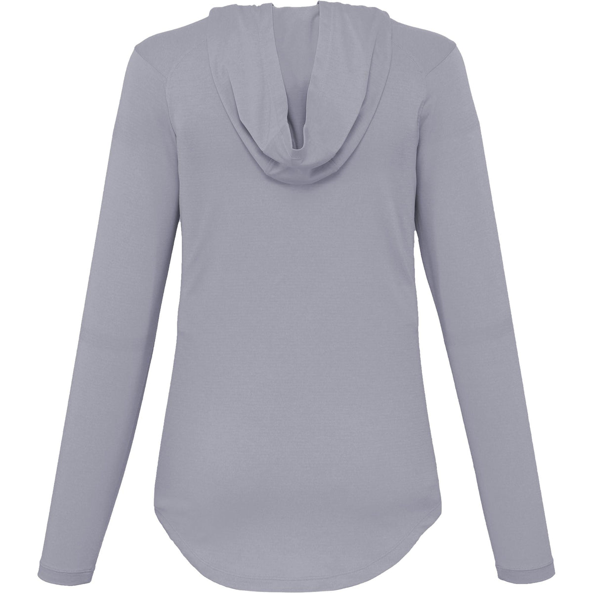 Izu Everything Performance Hoodie for Women Embroidery - Light Grey - Back