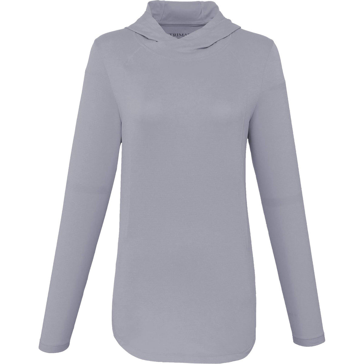 Izu Everything Performance Hoodie for Women Embroidery - Light Grey - Front