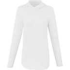 Izu Everything Performance Hoodie for Women Embroidery - White - Front