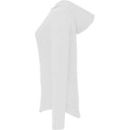 Izu Everything Performance Hoodie for Women Embroidery - White - Left Side