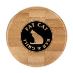James Glass Bottle, 20 oz - Optional_Padprint