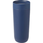 Jared Tumbler with 360 Degree Sip Lid, 16 oz Full Color - Navy - Back