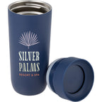 Jared Tumbler with 360 Degree Sip Lid, 16 oz Full Color - Navy - Detail