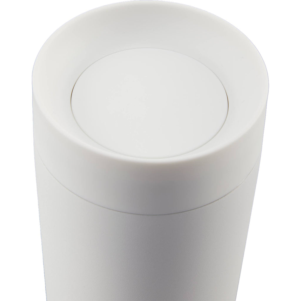 Jared Tumbler with 360 Degree Sip Lid, 16 oz Laser Engraving - White - Detail 4