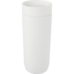 Jared Tumbler with 360 Degree Sip Lid, 16 oz - White - Back