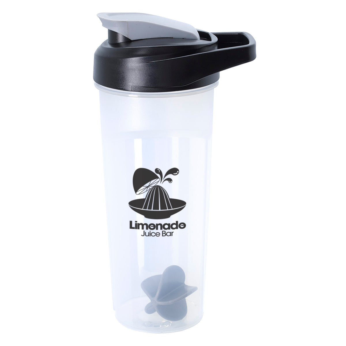 Jet Shaker Bottle, 21 oz - Gray - Silk Screen